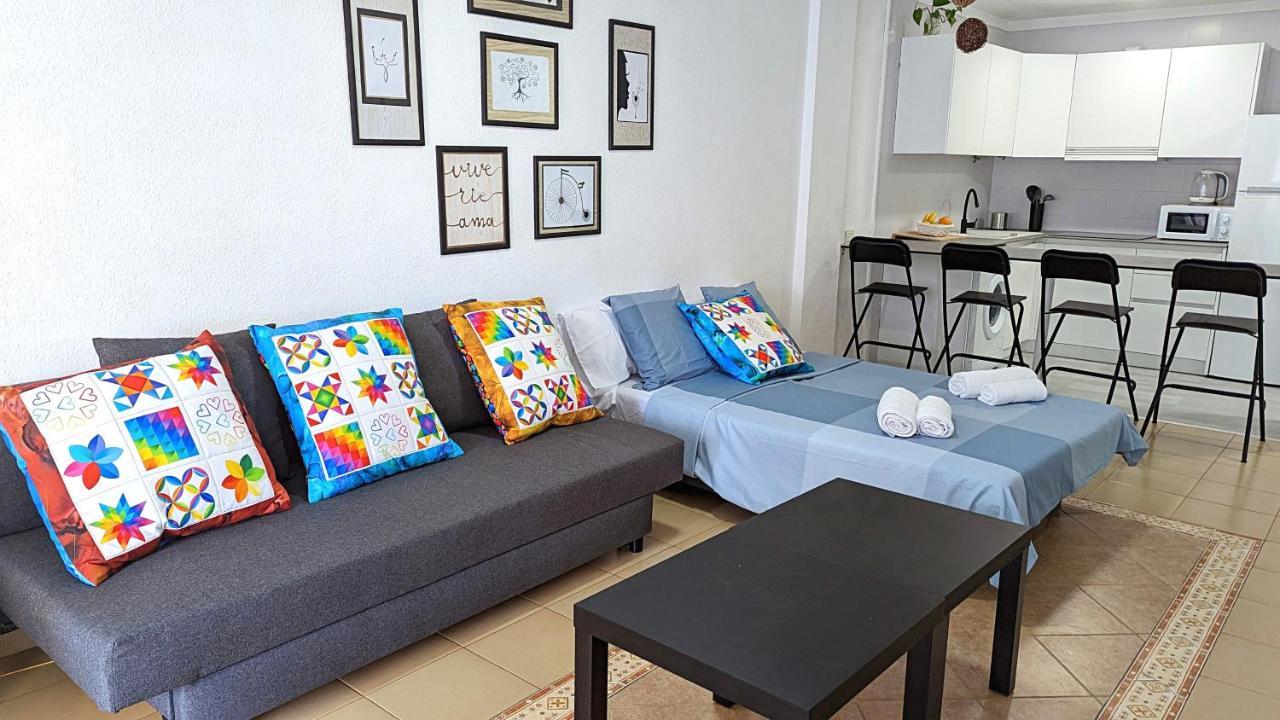 La Palmera - Apartamento A 600Mt De La Playa - Los Cristianos 로스크리스티아노스 외부 사진